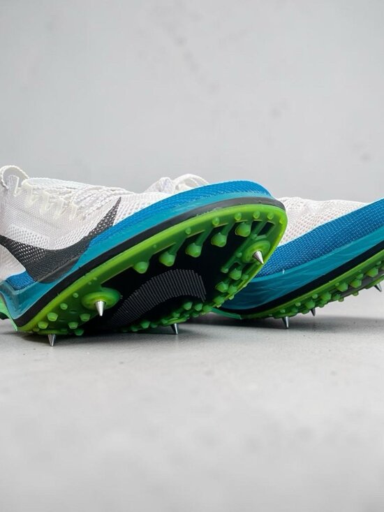 Men Size Nike  ZoomX Dragonfly 2 Elite Track Spikes FZ9315-102 White Sz 12 main image 9